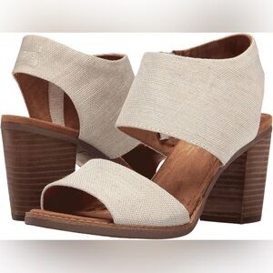 TOMS Majorca Block Heel Sandal - New in Box!
